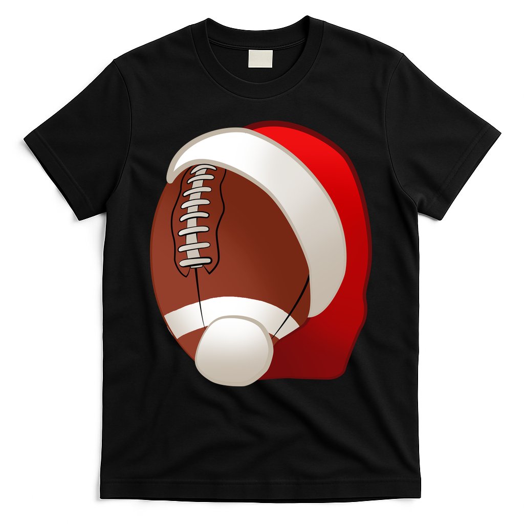 Football Christmas Santa T-Shirt