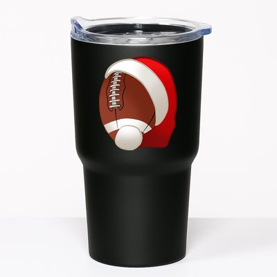 Football Christmas Santa Tumbler