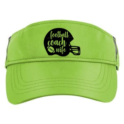 Football Coach Wife Adult Drive Performance Visor