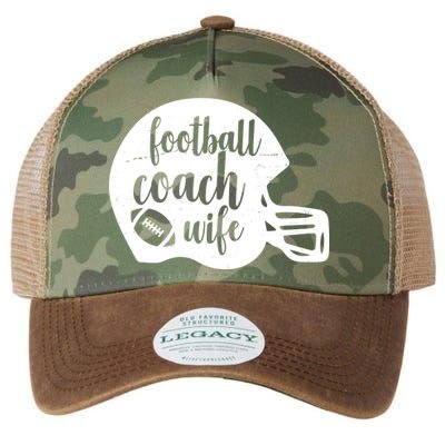 Football Coach Wife Legacy Tie Dye Trucker Hat