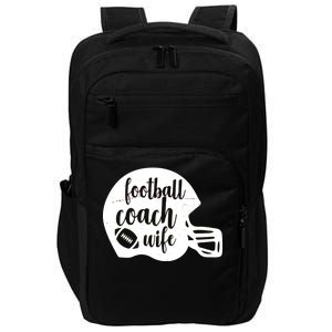 Football Coach Wife Impact Tech Backpack