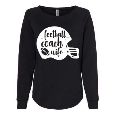 Football Coach Wife Womens California Wash Sweatshirt