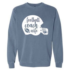 Football Coach Wife Garment-Dyed Sweatshirt