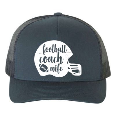 Football Coach Wife Yupoong Adult 5-Panel Trucker Hat