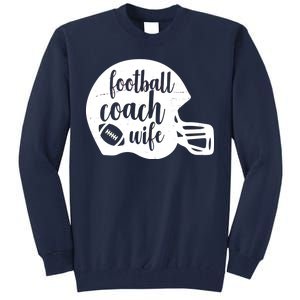 Football Coach Wife Tall Sweatshirt