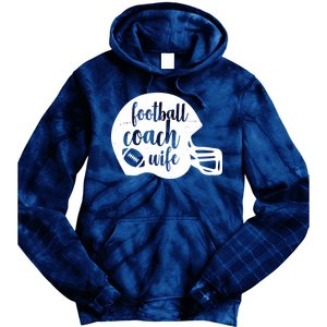 Football Coach Wife Tie Dye Hoodie