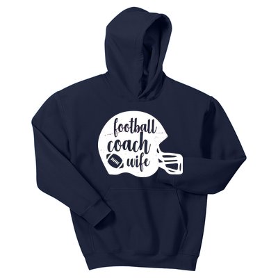 Football Coach Wife Kids Hoodie