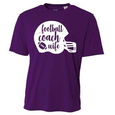 Football Coach Wife Cooling Performance Crew T-Shirt