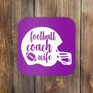 Football Coach Wife Coaster