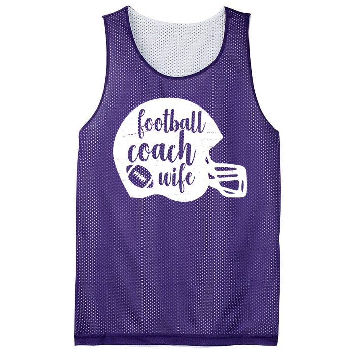 Football Coach Wife Mesh Reversible Basketball Jersey Tank