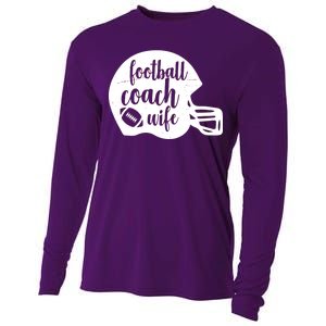 Football Coach Wife Cooling Performance Long Sleeve Crew