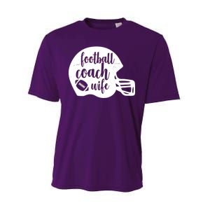 Football Coach Wife Performance Sprint T-Shirt