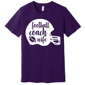 Football Coach Wife Premium T-Shirt