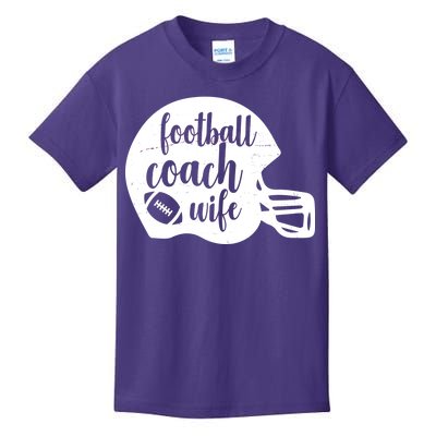 Football Coach Wife Kids T-Shirt