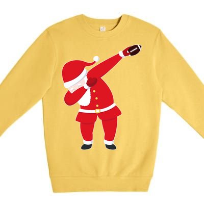 Football Dabbing Santa Premium Crewneck Sweatshirt