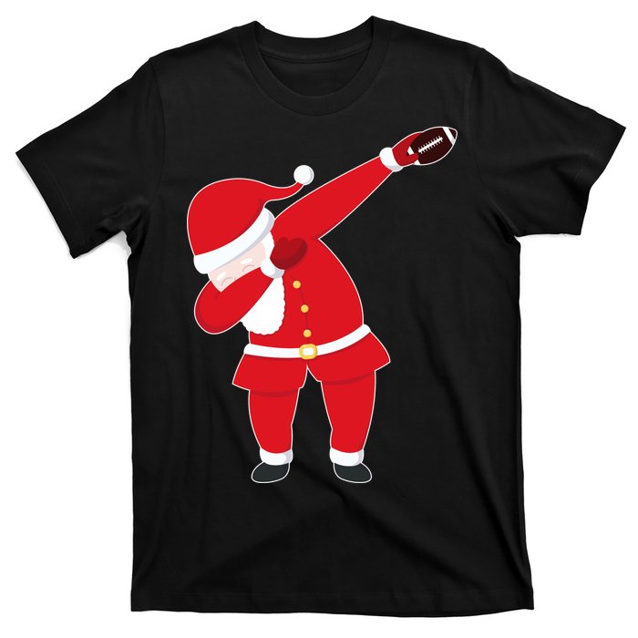 Football Dabbing Santa T-Shirt