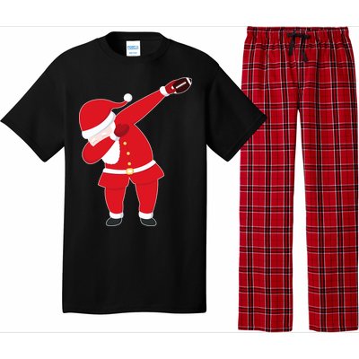 Football Dabbing Santa Pajama Set