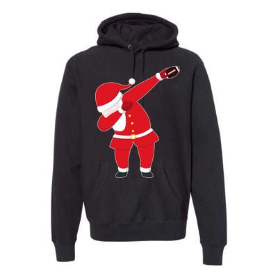 Football Dabbing Santa Premium Hoodie