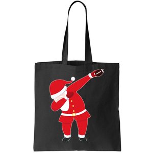 Football Dabbing Santa Tote Bag