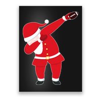 Football Dabbing Santa Poster