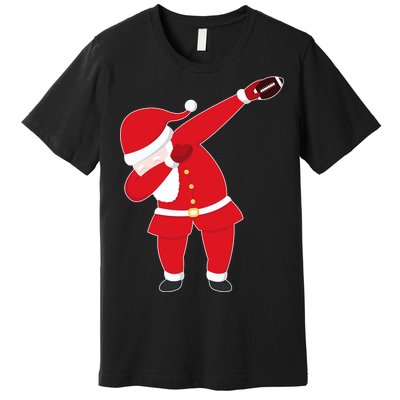 Football Dabbing Santa Premium T-Shirt