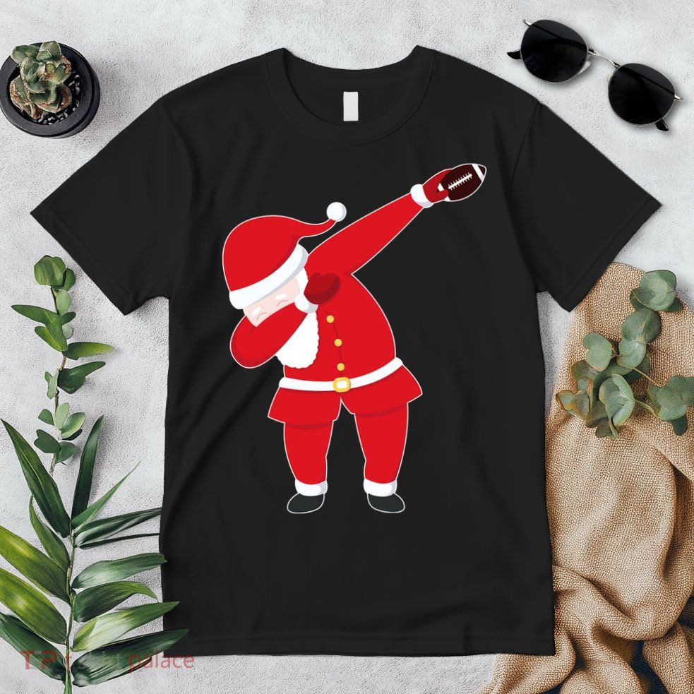 Football Dabbing Santa Premium T-Shirt