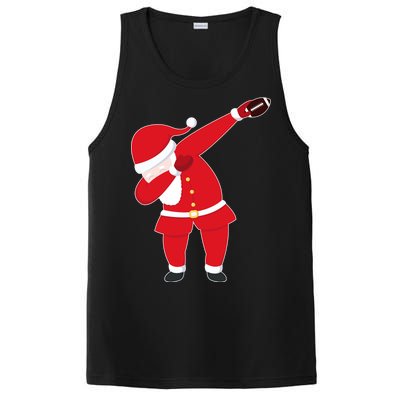 Football Dabbing Santa PosiCharge Competitor Tank