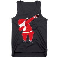 Football Dabbing Santa Tank Top