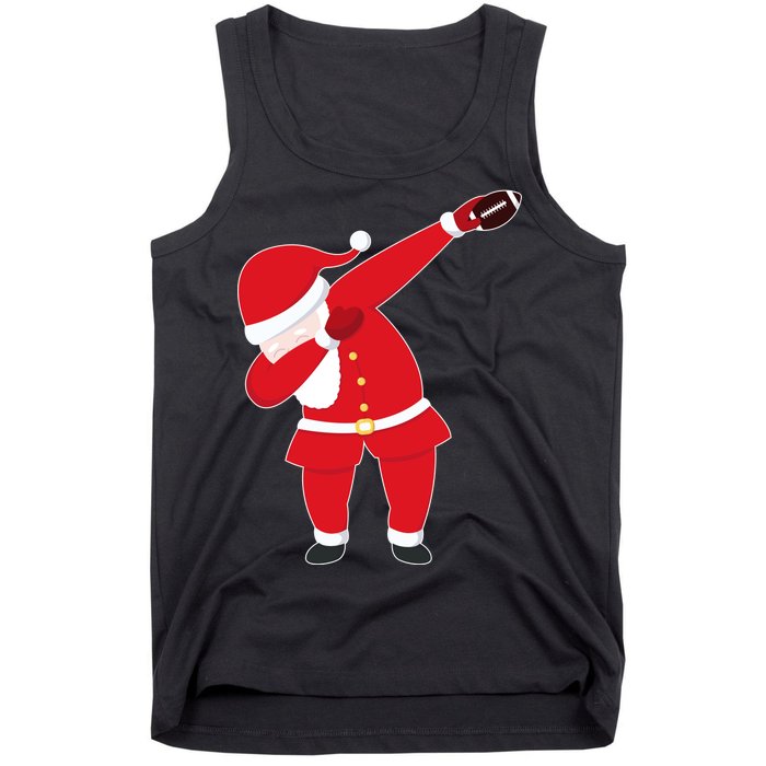 Football Dabbing Santa Tank Top