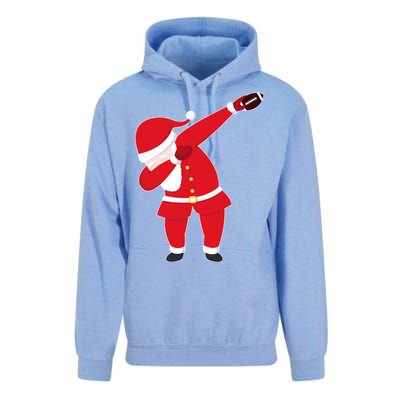 Football Dabbing Santa Unisex Surf Hoodie