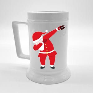 Football Dabbing Santa Beer Stein