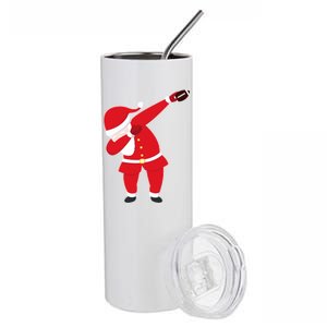 Football Dabbing Santa Stainless Steel Tumbler