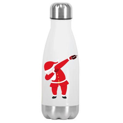 Football Dabbing Santa Stainless Steel Insulated Water Bottle