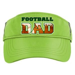 Football Dad Graphic Sports Adult Drive Performance Visor