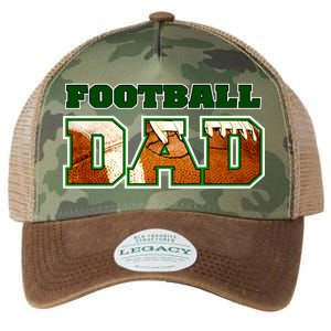 Football Dad Graphic Sports Legacy Tie Dye Trucker Hat