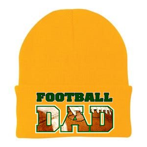 Football Dad Graphic Sports Knit Cap Winter Beanie