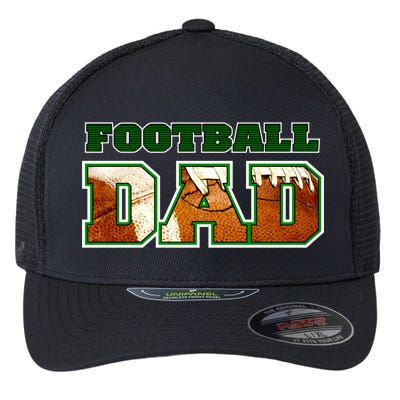 Football Dad Graphic Sports Flexfit Unipanel Trucker Cap