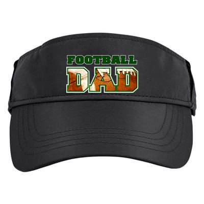 Football Dad Graphic Sports Adult Drive Performance Visor