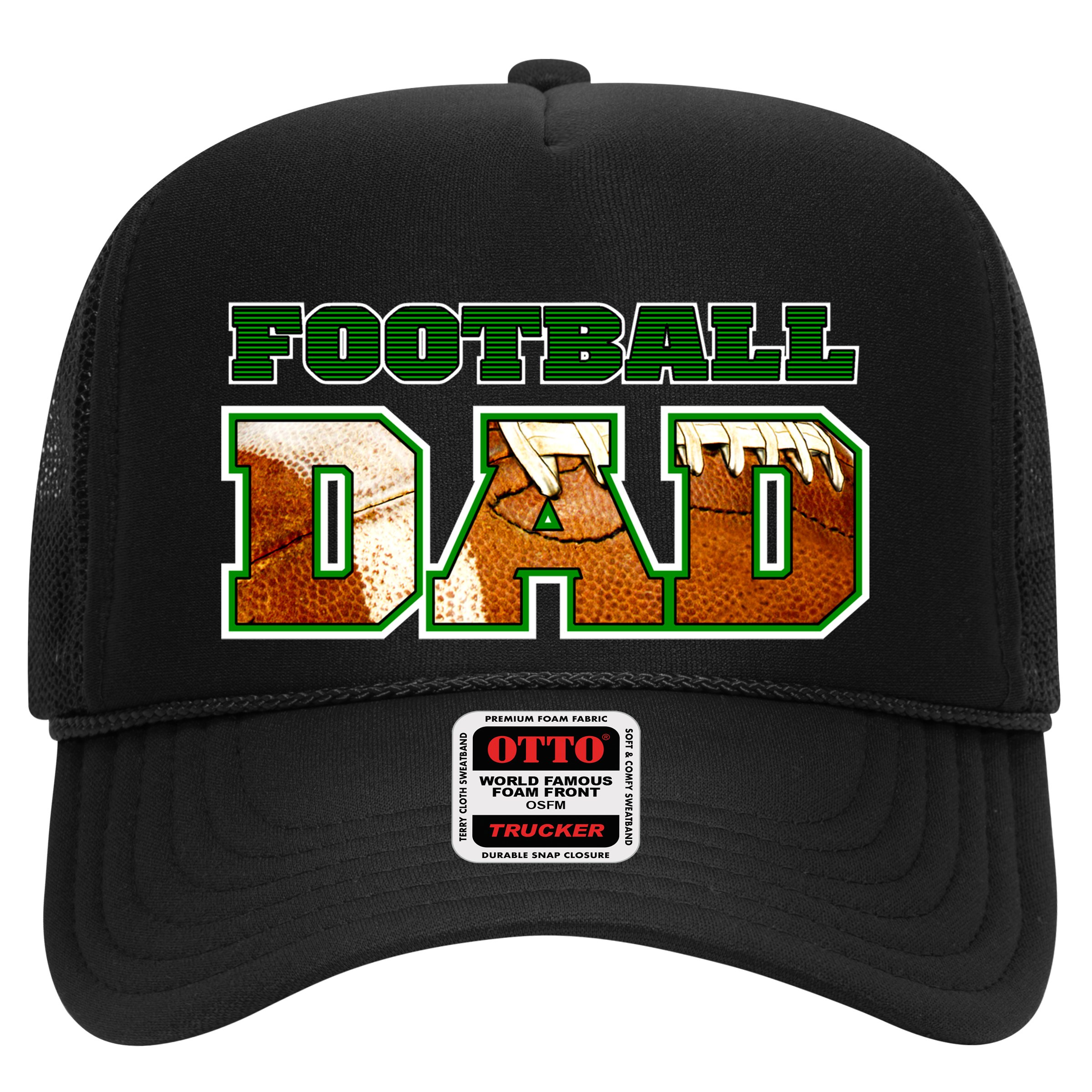 Football Dad Graphic Sports Hat