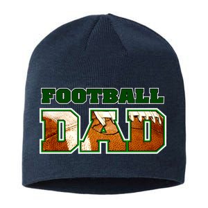 Football Dad Graphic Sports Sustainable Beanie