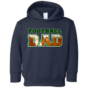 Football Dad Graphic Sports Toddler Hoodie