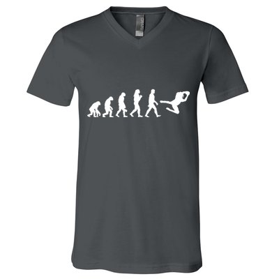 Football Evolution  V-Neck T-Shirt