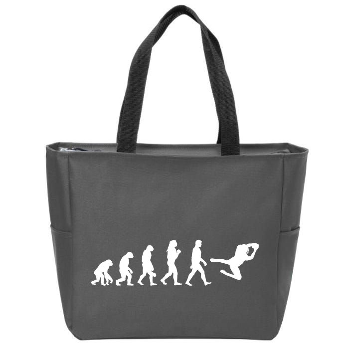 Football Evolution  Zip Tote Bag