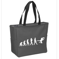 Football Evolution  Zip Tote Bag