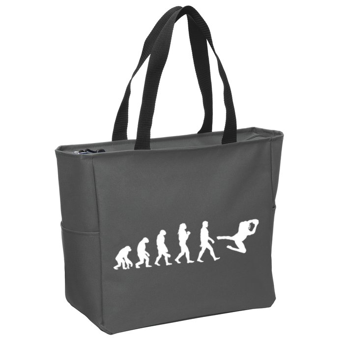 Football Evolution  Zip Tote Bag