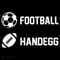 Football Handegg Soccer  16 in Basic Backpack