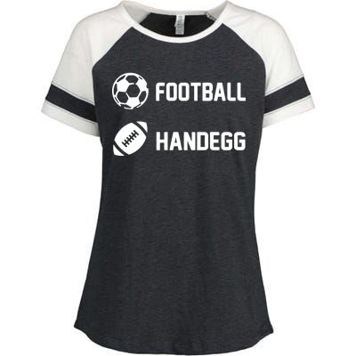 Football Handegg Soccer  Enza Ladies Jersey Colorblock Tee