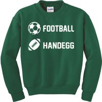 Football Handegg Soccer  Kids Sweatshirt