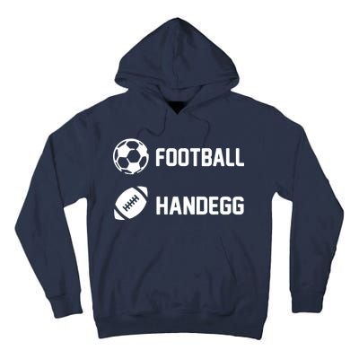 Football Handegg Soccer  Tall Hoodie