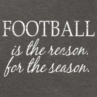 Football Is The Reason For The Season Cotton Canvas Backpack